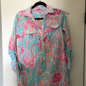 Lilly Pulitzer jellies Be jamin tunic